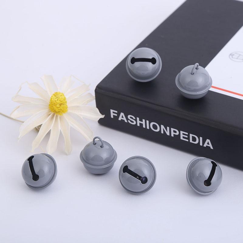 22mm Candy Color Baked Paint Round Pet Collar Bell - Christmas Accessories