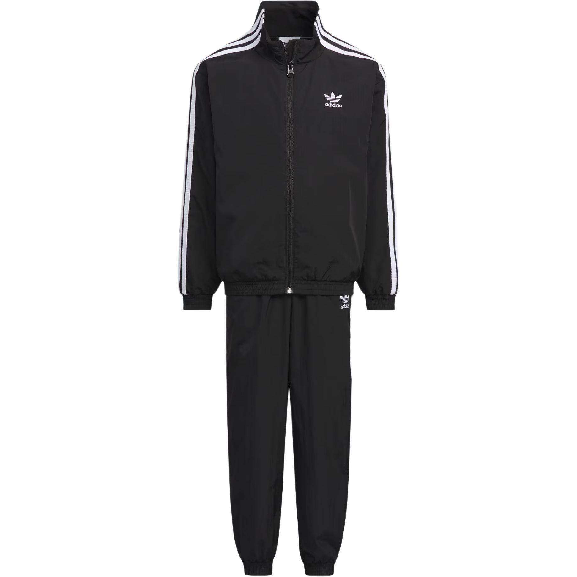 Adidas Originals Casual Sportswear LK WV SET Black/White Children Aged 3 7 Years Old KB4580 128