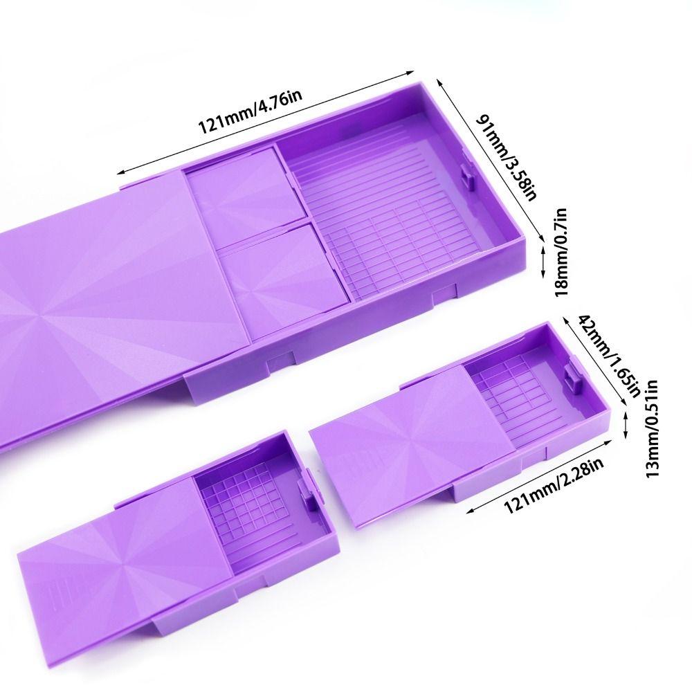 Multi-grid Diamond Sorting Tray Anti-spill Diamond Sorting Plate New Drill Storage Box Art Lovers