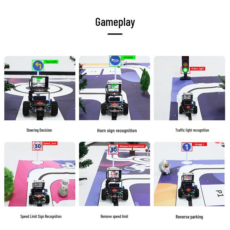 AI-Powered Autonomous Driving Training Model with Infrared Line-Following and Vision-Based Track Navigation.