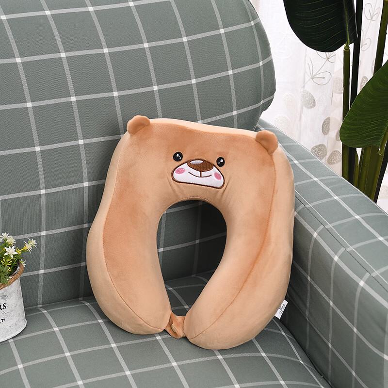 OEING Memory Foam U-Shaped Travel Pillow