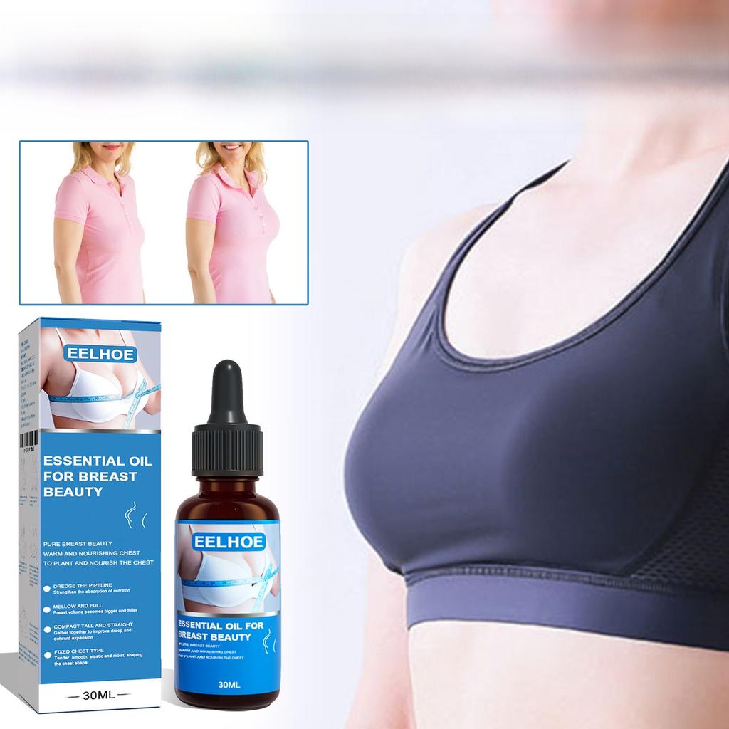 Natural Breast Firming Essential Oil 30ml Body Massage Oil for Bust Enhancement Skin Care