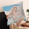 CChobits Cartoon Pillowcase toon Gift Cushion Cover Bedroom Home Sofa Chair Seat Decor pillow case