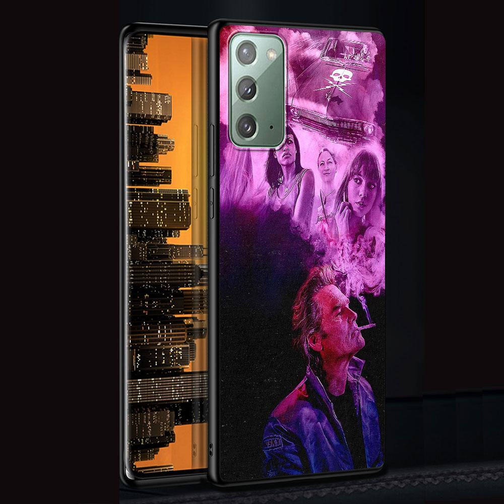 Movie Drive Ryan Gosling Art Case for Samsung Galaxy Note 20 Ultra 8 10 Lite 9 TPU Phone Cover Note 10 Plus Black Soft Shell