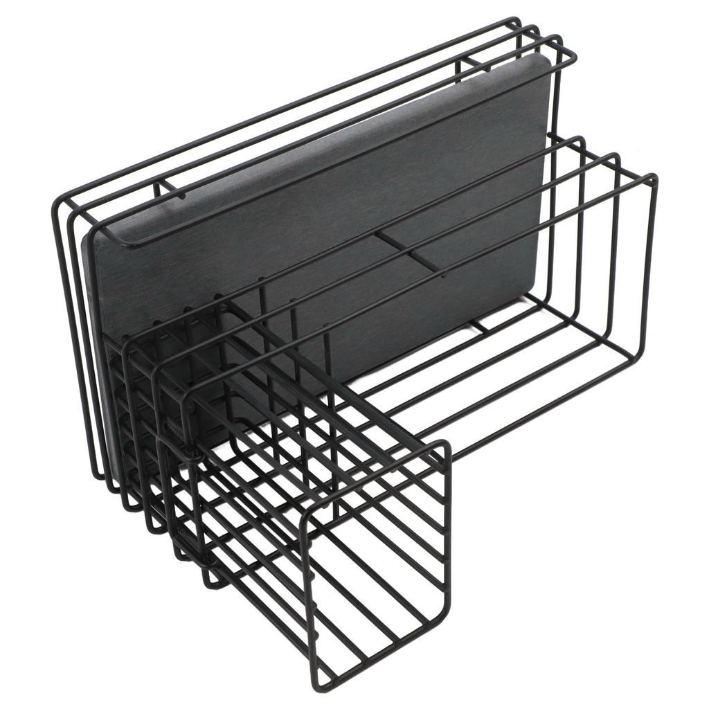 Dishwashing Area Sink Holder Water Absorbent Tray Carbon Steel Sponge Rack Sink Drainer 24x14x13.5cm Diatomite Stone Tray