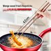 42cm Long Wenge Wood Frying & Hotpot Chopsticks