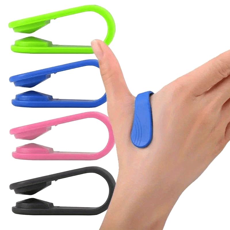 Clip Massaggiante per Agopressione, Strumento Terapeutico Multifunzionale per i Meridiani, Mini Massaggiatore, Dispositivo Portatile per il Rilassamento, Disponibile in Nero, Blu, Verde, Rosa