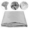 Outdoor Waterproof Dustproof Square Shaped Hot Spring Bathtub Cover Protector 220x220x30cm Gray