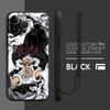 Handyhülle für Apple iPhone 14 Pro 13 15 11 15Plus 12 16 7 8 XS XR 16Pro Max Weiche Hülle O-One Piece Luffy 5. Gang