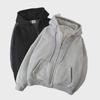 Men's Hong Kong Style Japanese Zipper Sweatshirt - Early Autumn Trendy Loose Cardigan Jacket