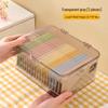 Jiemengzhe Clear Acrylic Flip-Top Desktop Organizer