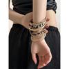 Fashion Affordable Luxury Style Multi-Layer Leopard Print Micro-Inlaid Bracelet Bracelet Women's 2025 New Arrival Stylish Fashion Elegant Bracelet