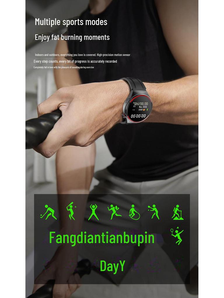 NFC Smartwatch S78 4Pro: Multi-Function Men's Sports Watch and Health Tracker