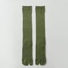 Ultra-thin Ruffle Two Toe Socks Mesh Calf Long Socks Soft Knee High Stockings  Streetwear