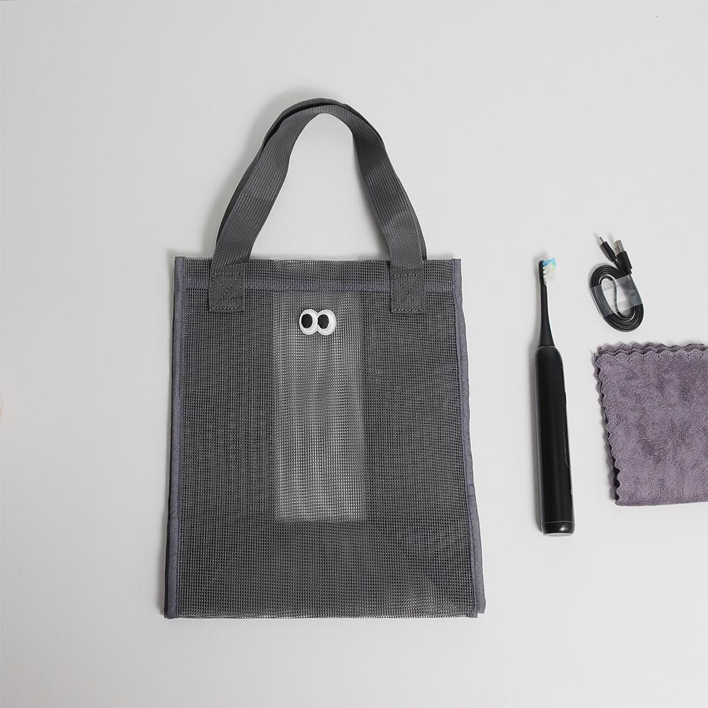 Mesh Beach Tote - Large Capacity, Draining Swim & Toy Storage Bag, Fashion Handbag