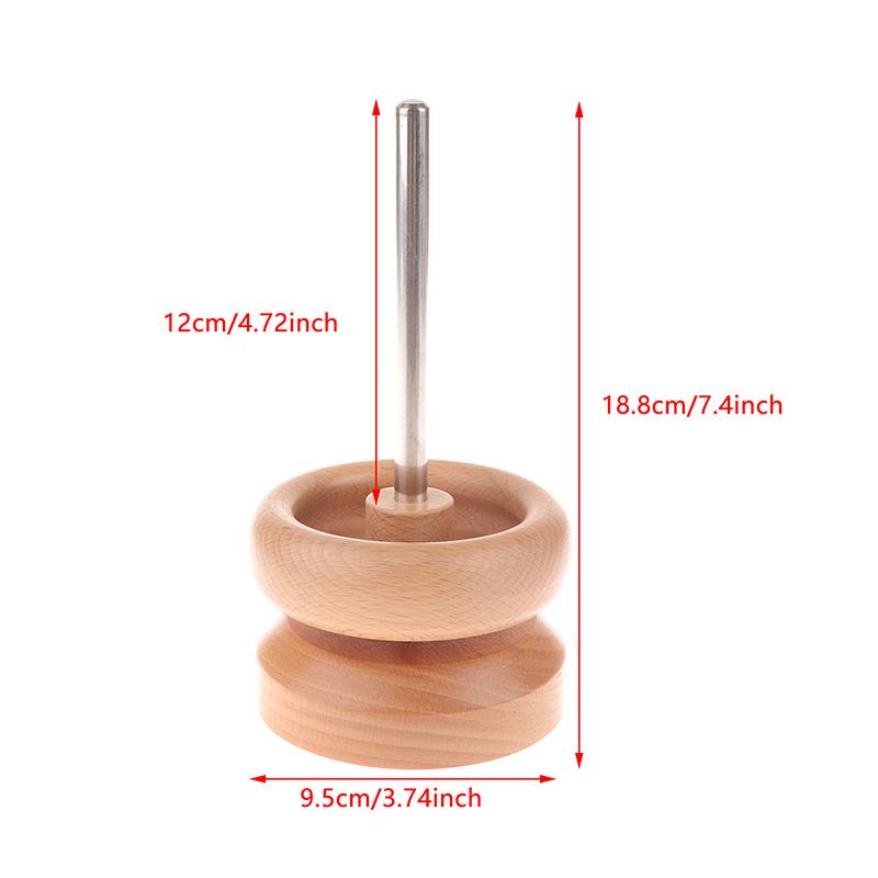 Bead Spinner 2 Curved Spinning Beading Bowl Stringing Bead Loader Manual Wood String Seed Bead Spinner Quickly Jewelry Making