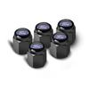 New 2026 Car Sticker Ford New 2025 Hot 5pc Metal Car Logo Tire Wheel Cap Air Valve Stem Cover For Ford Fiesta Focus 3 4 MK3 MK4