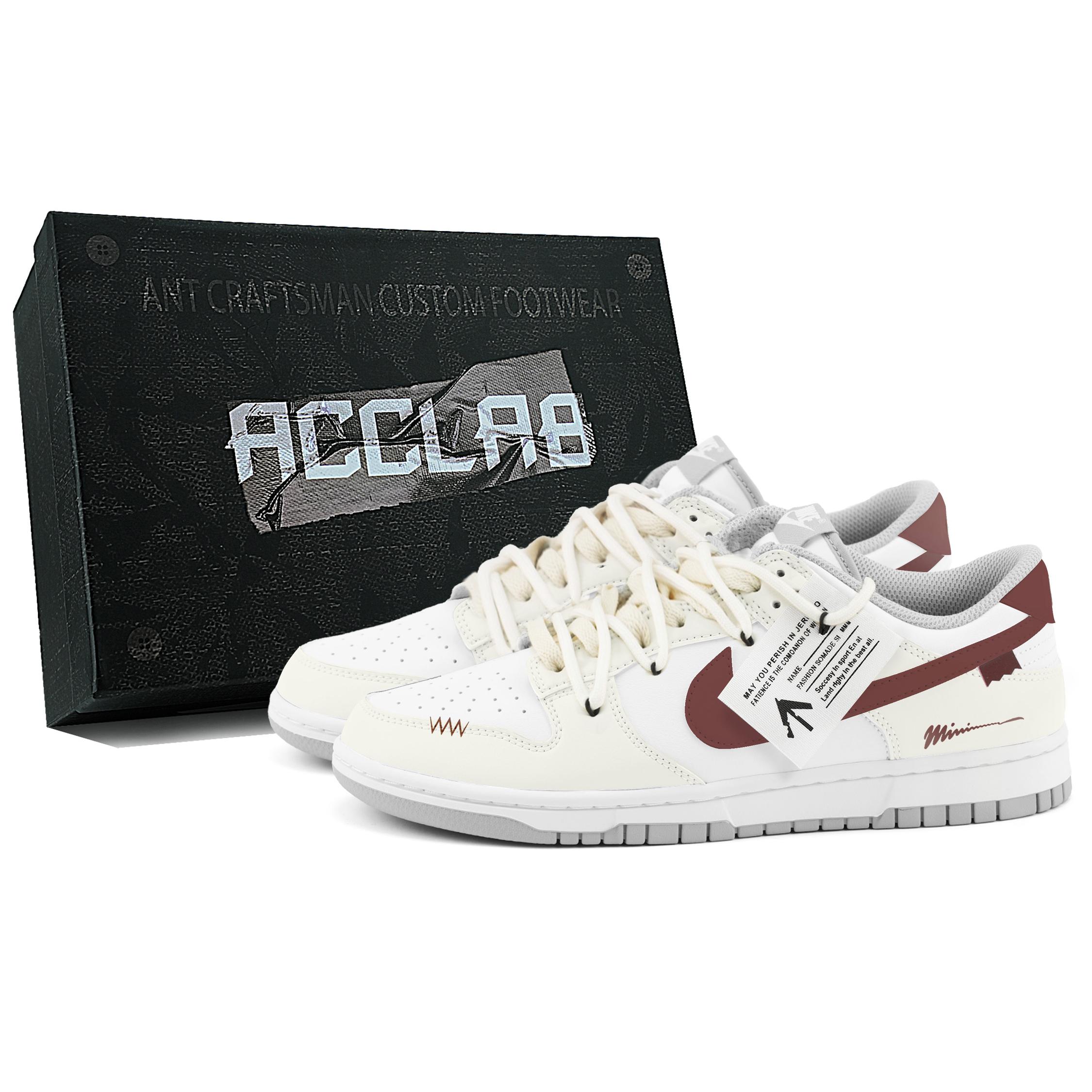 

Nike Dunk Lightweight Height Increasing Low top Skateboard Shoes Men s Ecru DD1391-103(Team975---) 45