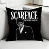 The World Is Yours ScarfacesS Square DoubleSided Printed Pillow Case Bedroom Bedside Pillow Sofa Cushion Cover Gift