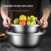 maxcook Nerūdijančio plieno daugiafunkcinis praustuvas