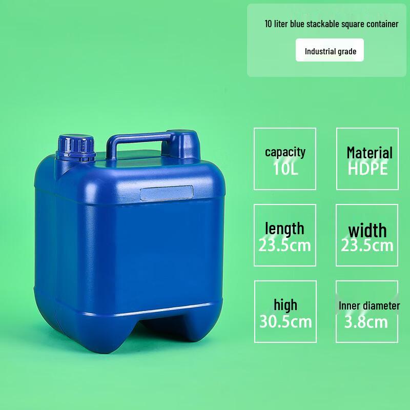 Zhishi Stackable Square Plastic Storage Bucket