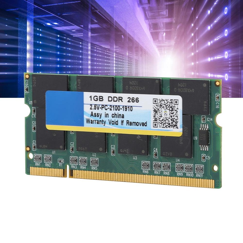 1G 266 MHz 200 Pin Laptop RAM for DDR PC 2100 notebook Full Compatibility for Intel   AMD