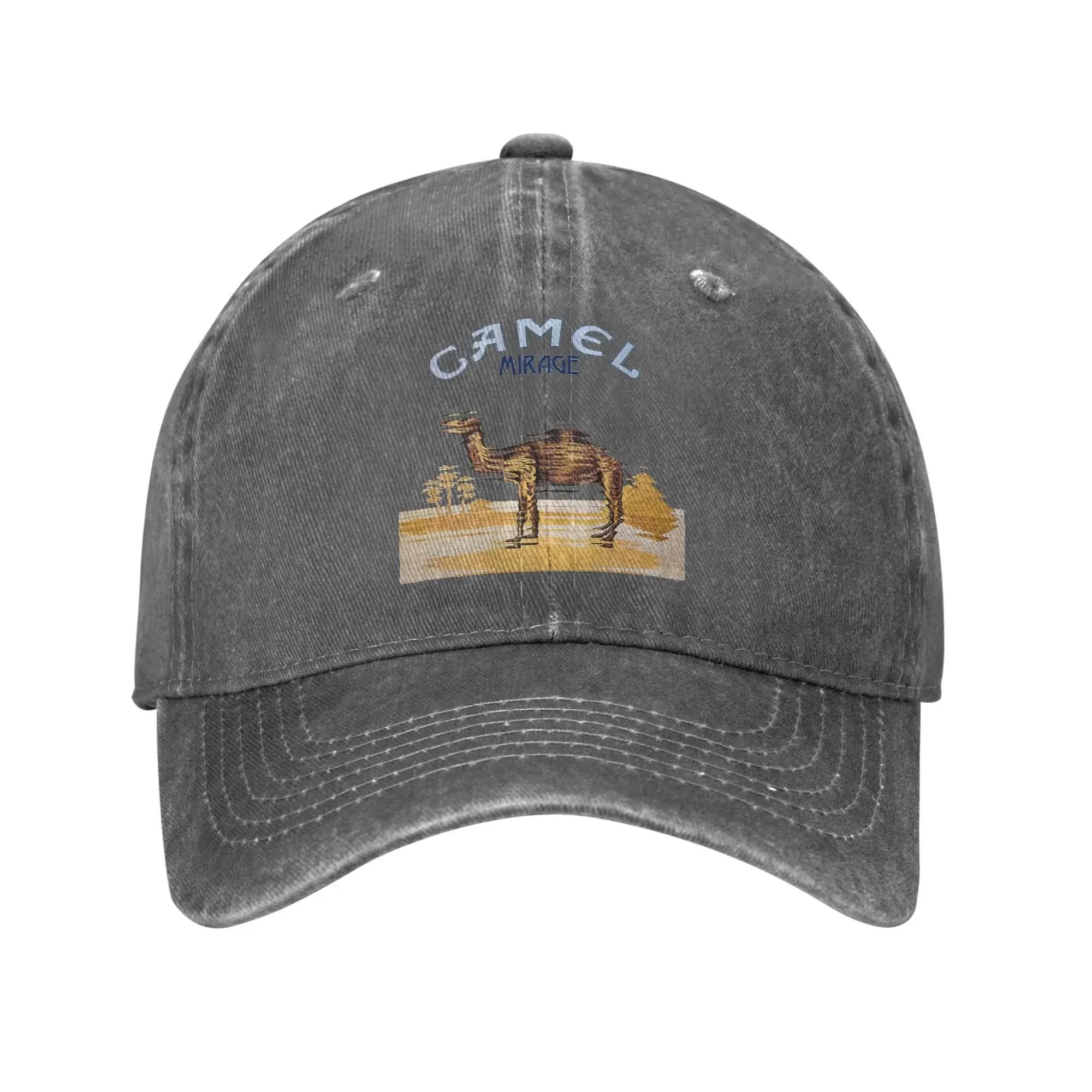 Trophy Classic Logo Washed Baseball Cap  Fashion Sun Trucker Hat Summer Women Unisex Kpop Rock Baseball Caps One Size