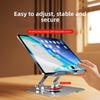 360° Rotation Tablet Stand Adjustable Anti Slip Cellphone Holder Space-saving Foldable Smartphones Support Rack