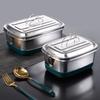 Shengjia 304 Stainless Steel Divided Lunch Box