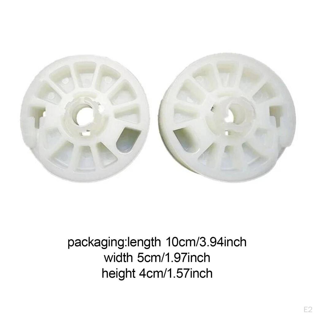 2x Window Regulator Drum Accessories 82483D3000 Portable Premium Spare Parts Sprocket Spool Gears
