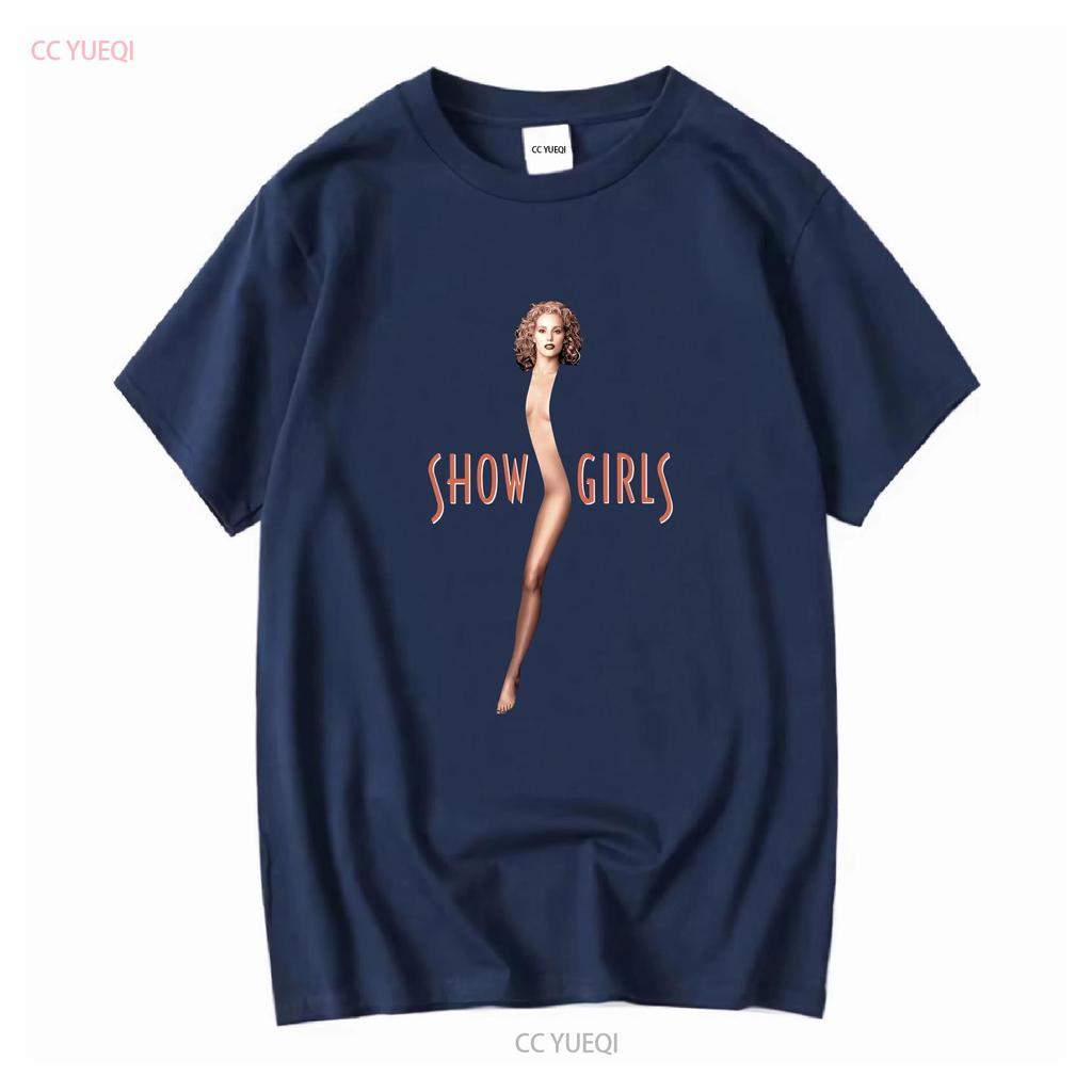 Showgirls Classic 90's 1995 Movie Retro T Shirt New Long or Short Sleeves Vintage Washed Soft Breathable Fashion Homme