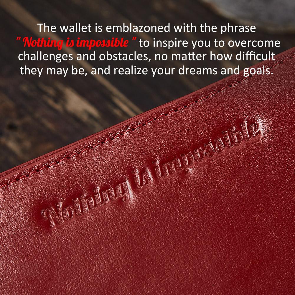 Humerpaul Damen Geldbörse Multifunktions RFID Kartenhalter