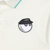 MALBON GOLF Basic Pq Polo Shirt Off White (Man)