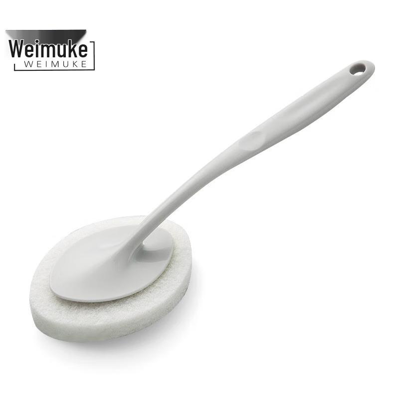 Long Handle Bathroom Tile Cleaning Sponge Brush