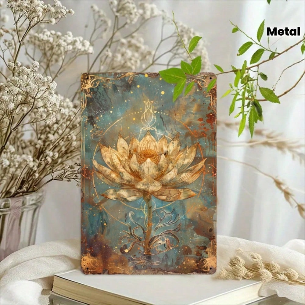 Retro Metal Paintings, Furniture, Living Room Decoration 20x30cm