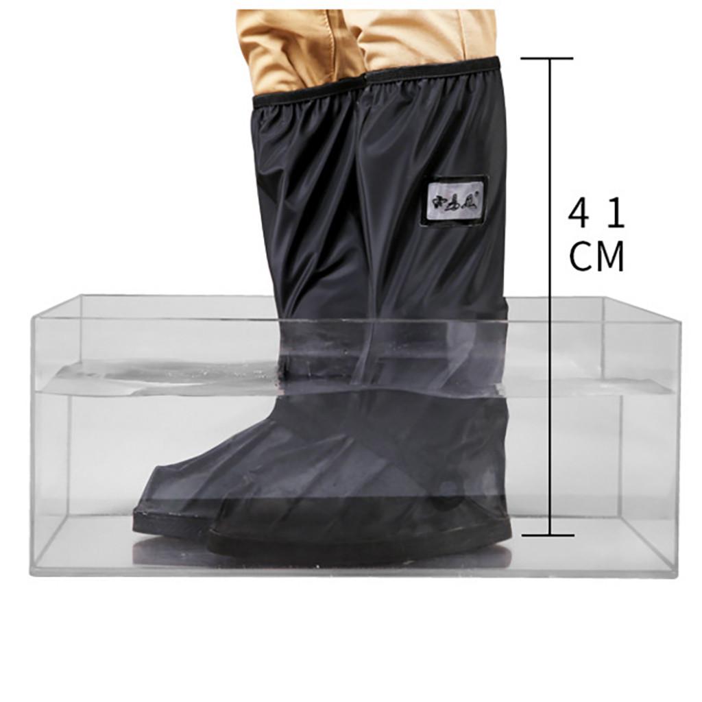 Winter Waterproof Reusable Shoes Cover Anti-slip Rain Boots Overshoes Shoe Cover