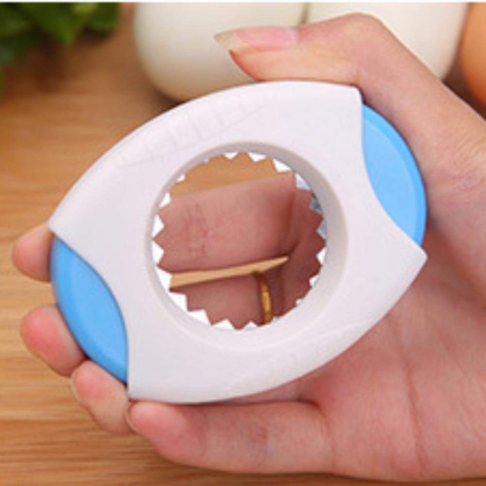 

Прочный удобный нож из вареной яичной скорлупы из нержавеющей стали, ножница, открывалка, кухонный гаджет, домашний незаменимый яичный крекер Opene синий