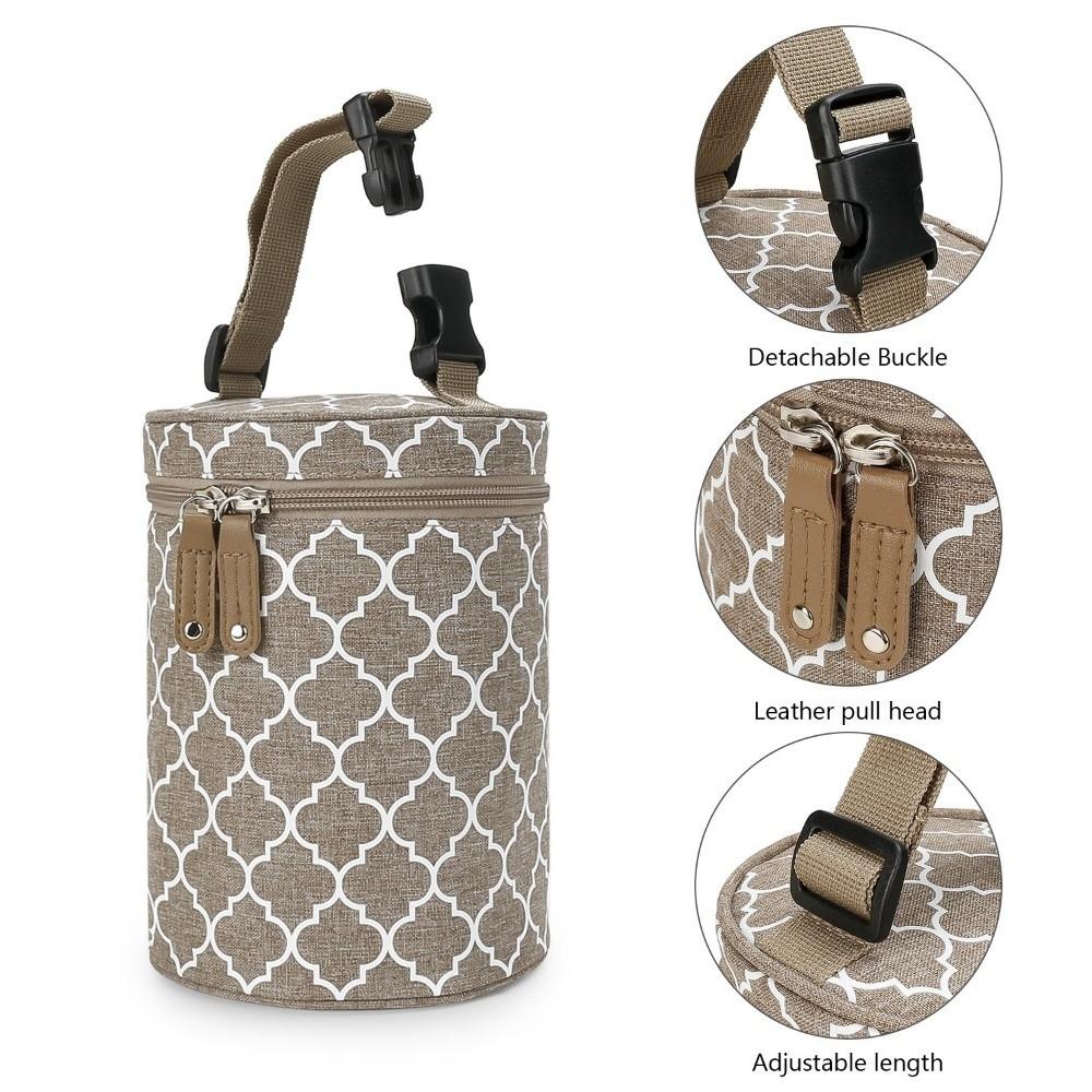Hanging Design Baby Bottle Bag Waterproof Insulated Breastmilk Cooler Bag Nursing Mom Bag Travel