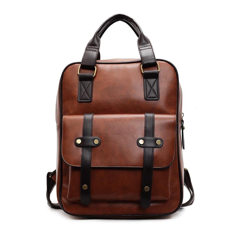 

Бизнес-рюкзак Дорожная сумка Мужская сумка Женская сумка Сумка Сумка из искусственной кожи Рюкзак из кожи коричневый/жёлтый