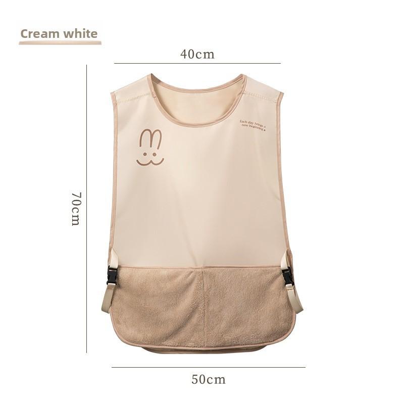 Cartoon Sleeveless Apron Waterproof Oilresistant Kitchen Workwear For Adults And Teens