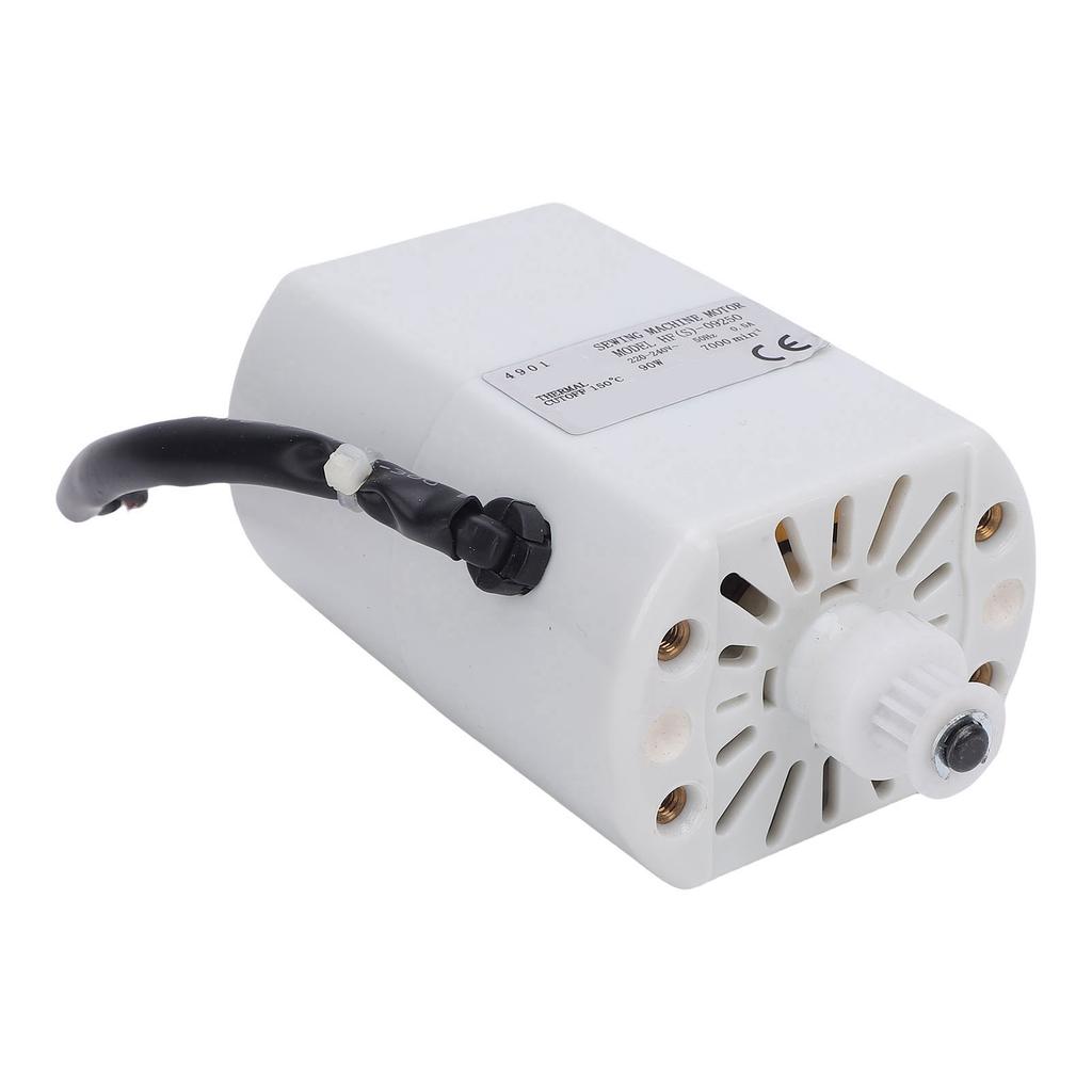 Home Sewing Machine Motor 50Hz 90W 7000RPM Electric Motor Replacement for Straight Curve Stitching Hemming
