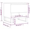 VidaXL Coffee Tables 2 Pcs Brown Oak 50x46x50 Cm Engineered Wood 830939