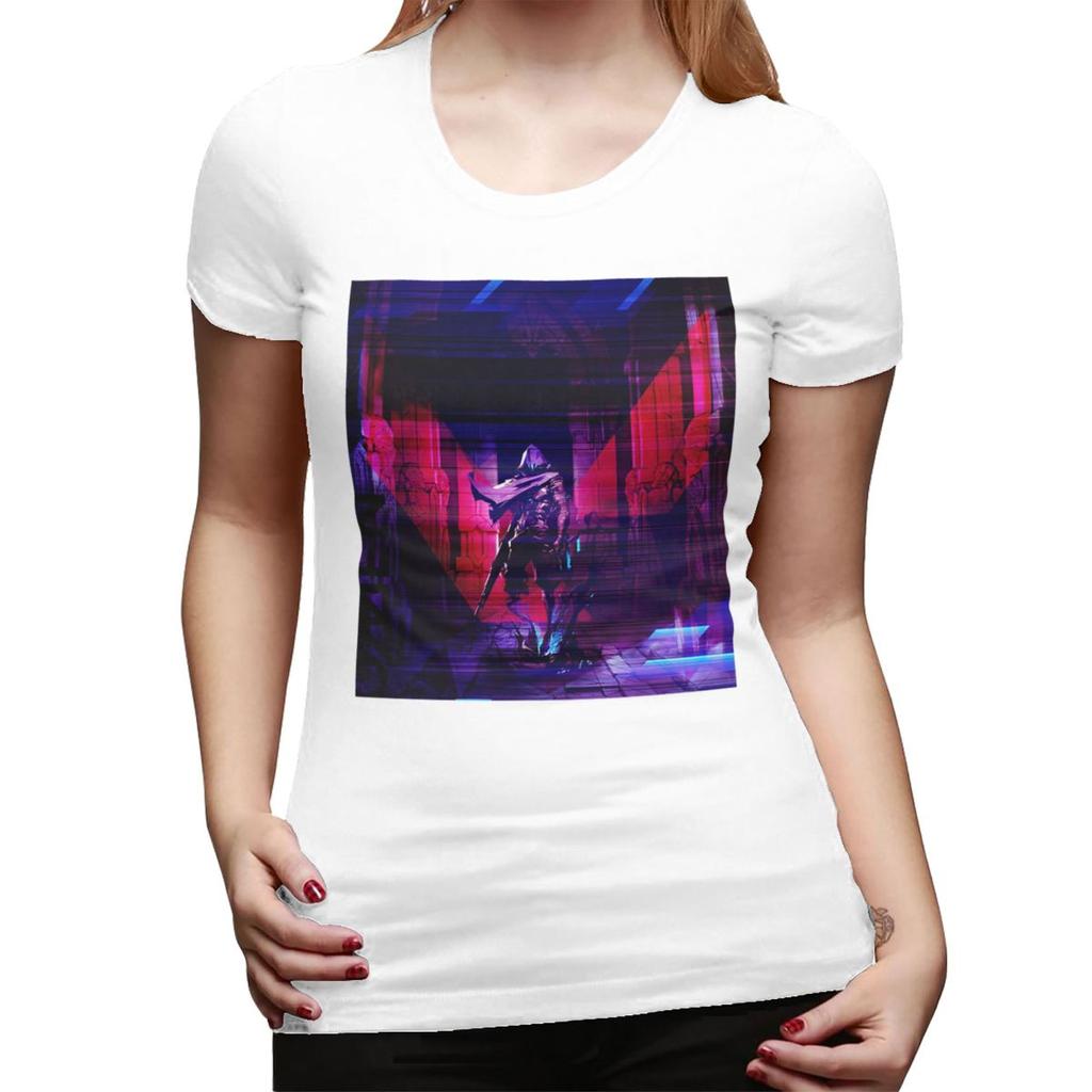 OUnisex VValorant Riot Games TShirt for Women Round Neck Streetwear T Shirts Womens Tees Short Summer Clothes Tops