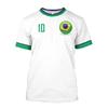 Brazil Jersey T-shirt Fine Design Brazilian Select Shirt O Neck Oversized Football Team Casual Streetwear Mens Clothing