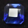 Natural Blue Sapphire Loose Gemstone Ceylon 10.60 Ct Square September Birthstone for Gem Collections