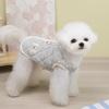 Pet Dog and Cat Clothes Teddy Bichon Schnauzer Small Dog Thickened Anti-shedding Vest