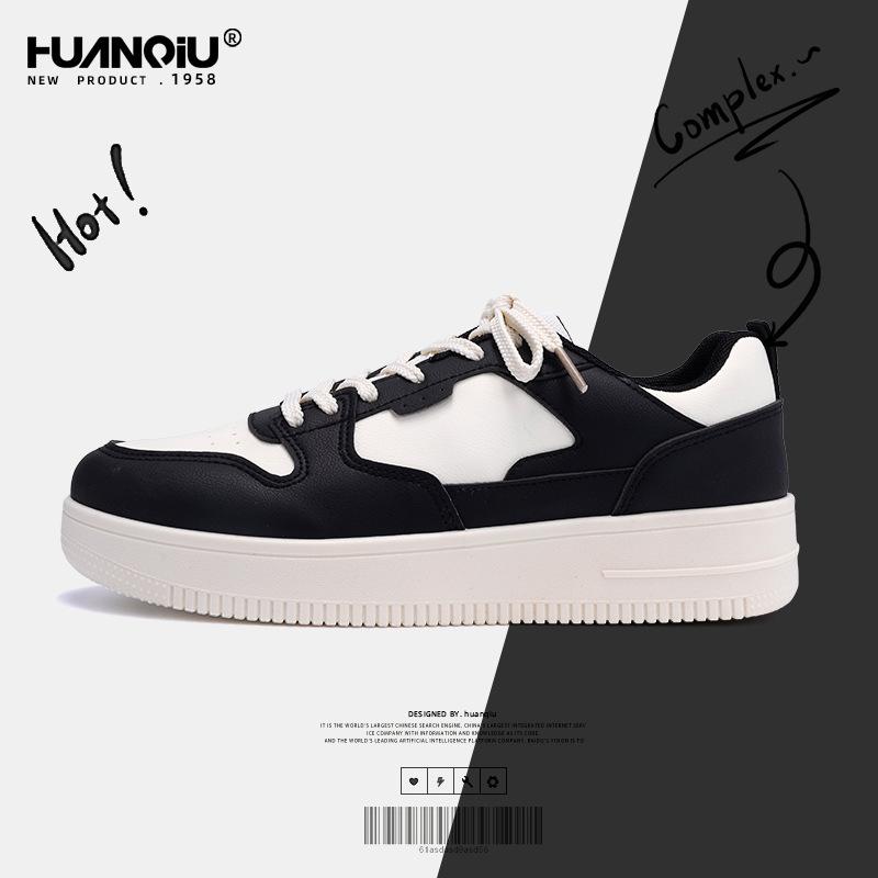 

Global men s shoes low-top versatile little white shoes men s ZHQ5695 spring new popular thick-soled breathable casual board shoes 44