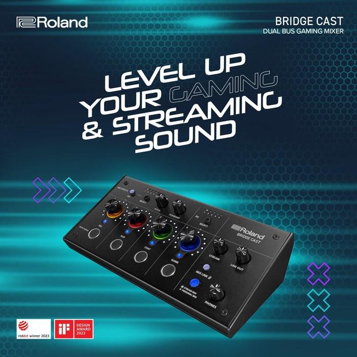 Roland BRIDGE CAST Gaming DAC/Audio Interface/Mixer - Black