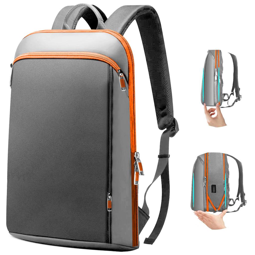 15-16 Inches Expandable Backpack Multifunctional Backpack Computer Bag Leisure Travel Bag School Bag