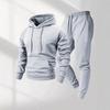 Men's European Size Festival Daily Versatile Hoodie Pants Set Casual Sports